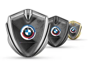 BMW Emblema Fender Badge Stile Moderno Universale